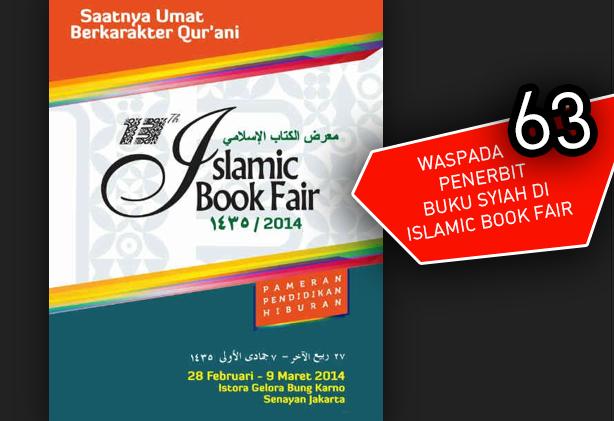 Sebelum Beli Buku di Islamic Book Fair, Waspadai 63 Penerbit Buku Syiah ini