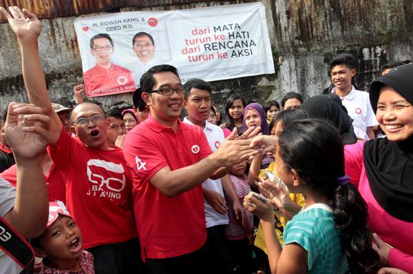 Aher, Ridwan Kamil, Aria Bima, Ruddy Gunawan, Berjuang Memenangkan Prabowo