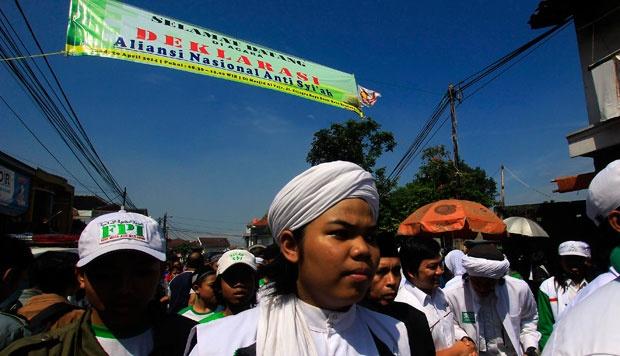 Ribuan Muslim Menghadiri Deklarasi Gerakan Anti Syi'ah di Bandung