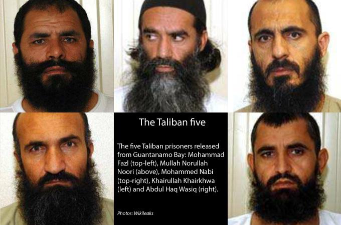 Taliban Sembelih Kambing Untuk Rayakan Pembebasan 5 Pemimpin Mereka