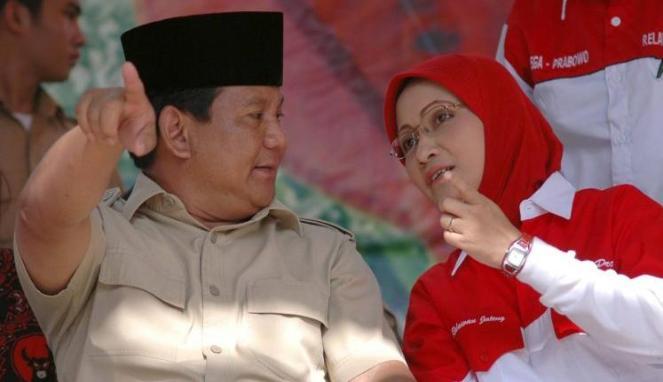 Dukungan Rustriningsih Pada Prabowo Bom Bagi  Jokowi dan PDIP