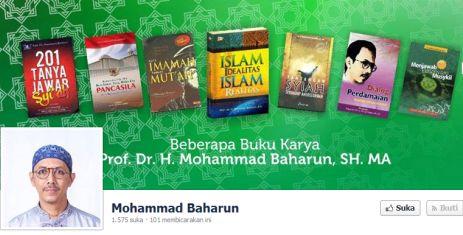 Prof. DR. Mohammad Baharun: Syi'ah Membenci Nama Abu Bakar, Umar, Aisyah