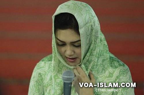 Imam Besar Masjid Istiqlal: Masuk Islam Kemauan Bella Saphira Sendiri