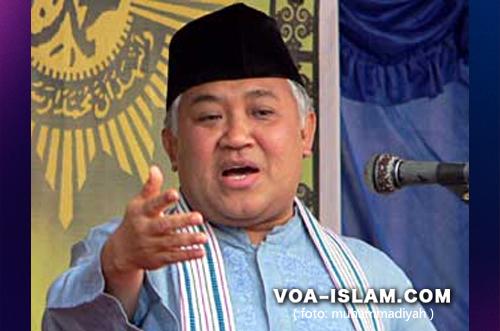 Din Syamsuddin: Polisi Gagal Ungkap Aktor Intelektual Kasus Terorisme