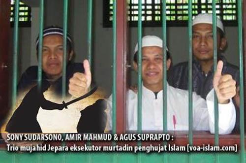 Eksekusi Mati Murtadin Suparno Adalah Amalan Mulia Trio Mujahid Jepara