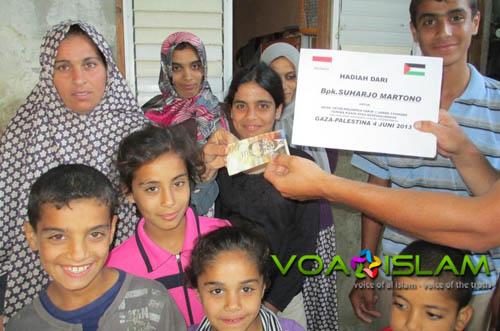 Buah Persaudaraan dari Indonesia untuk Gaza di Bulan Ramadhan 1434 H