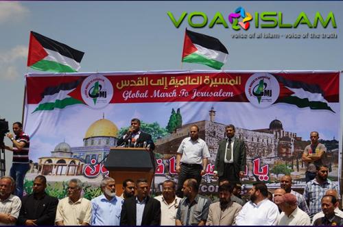Catatan Bang Onim: Rakyat Gaza Turun ke Jalan Dalam Rangka GMJ 2013