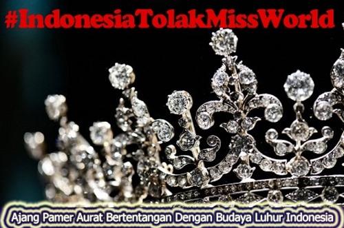 Press Release DSKS : Tolak Miss World di Seluruh Wilayah Indonesia