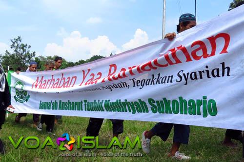 Sambut Ramadhan 1434, Elemen Islam Solo Raya Longmarch di Klaten