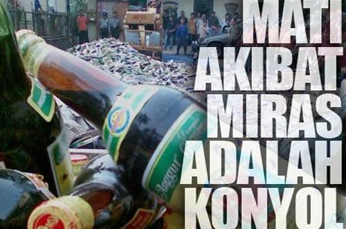 Na'udzubillah!! Tukang Ojek di Klaten Tewas Usai Menenggak Miras