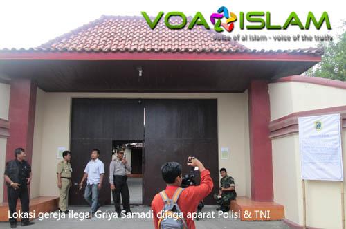 Meski Sudah Disegel, Gereja Ilegal Griya Samadi Nekad Akan Diresmikan