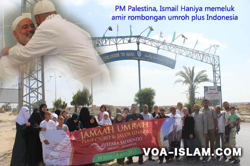PM Palestina Sambut Baik Rombongan Umroh Plus Gaza 2013 Asal Indonesia