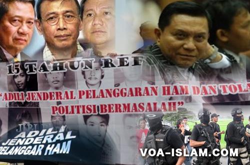 Indonesia Aneh! Pelaku Pelanggaran HAM Tak Ditindak & Bebas Melenggang