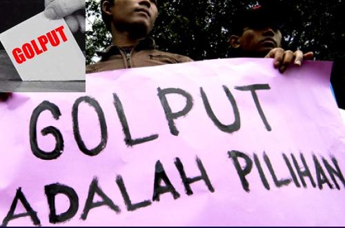 Pengamat : Rakyat Bosan Memilih, Golput Menangkan Pemilu 2014