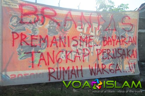 Warga Solo Serukan Berantas Preman!!