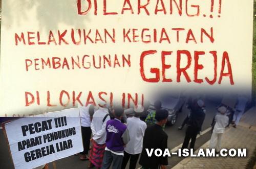 Tolak Gereja Liar, Pemda Klaten Didemo Warga Jogonalan