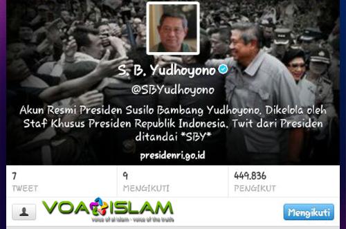 Bikin Akun Twitter, Akal-Akalan SBY Agar Terlihat Dekat Dengan Rakyat