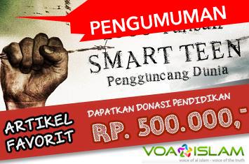 Pengumuman Pemenang SMART TEEN #1 Periode Okt-Nov 2013