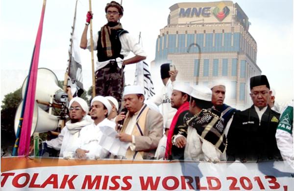 Seruan FUI: Aksi Tolak Miss World, Kepung Kantor Hary Tanoe MNC Tower!