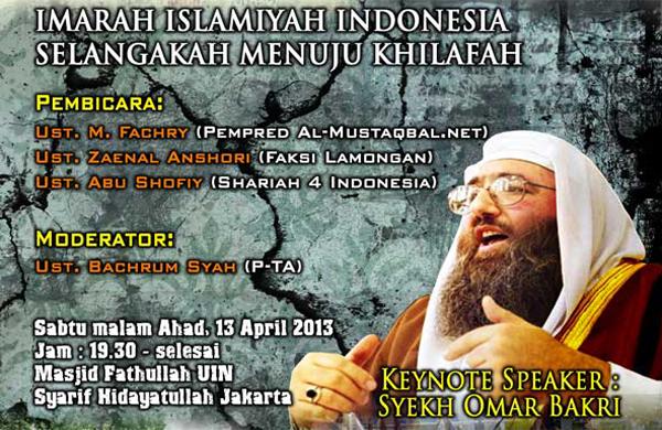 Imarah Islam Indonesia, Selangkah Menuju Khilafah