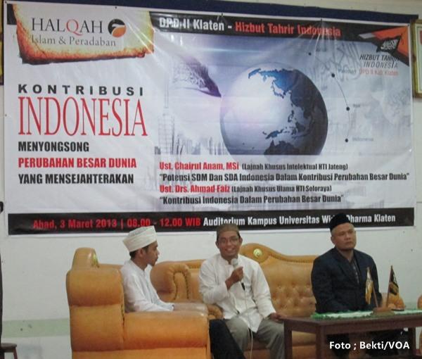 HTI Klaten Jelang Muktamar Khilafah: Saatnya Tolak Sistem Kapitalis