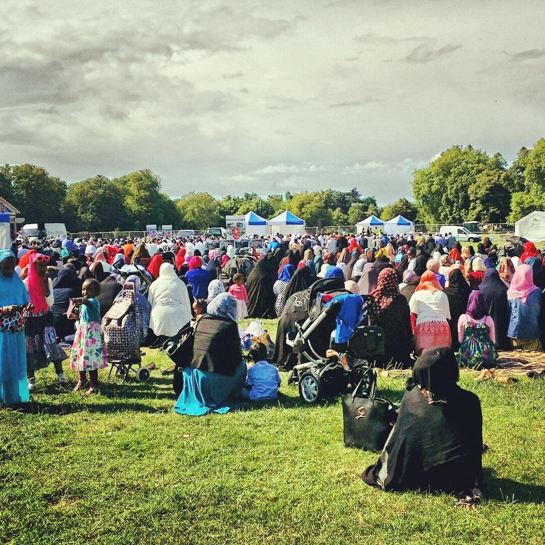[Foto] Sahabat Voa-Islam di London yang Merayakan Idul Fitri