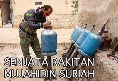 Foto Jihad Suriah (2): Mujahid Perang Dengan Senjata Rakitan!
