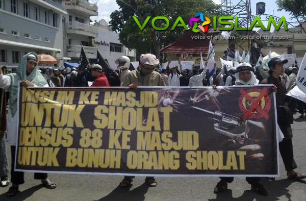 JAT Surabaya: Lakukan Kebiadaban, Densus 88 Harus Dibubarkan