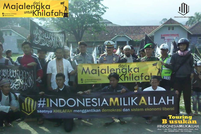 Touring Blusukan Majalengka Syiarkan 'Indonesia Milik Allah'