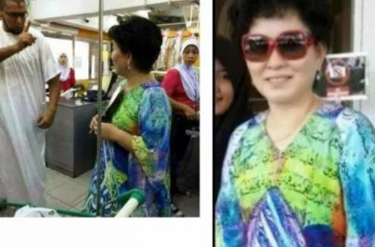 Wanita Etnis Tionghoa Malaysia Pakai Baju Lecehkan AlQuran