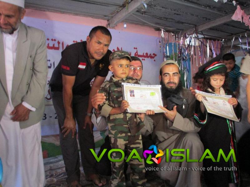 TK Bintang Qur'an Indonesia Mengembalikan Senyum Anak-anak Gaza