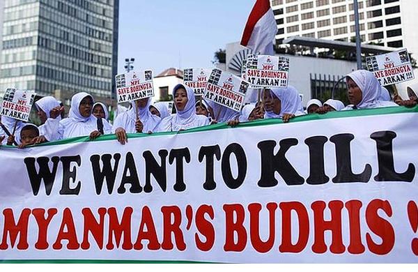 Jika Dialog Ditutup, Umat Islam Siap Jihad & Hancurkan Kedubes Myanmar