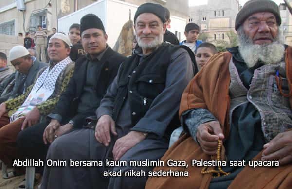 Abdillah Onim: Kugadaikan Nyawaku untuk Muslim Gaza