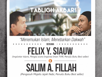 Duet Ustadz Felix Siauw dan Ustadz Salim A Fillah, Ribuan Umat Islam Penuhi Jogokarian