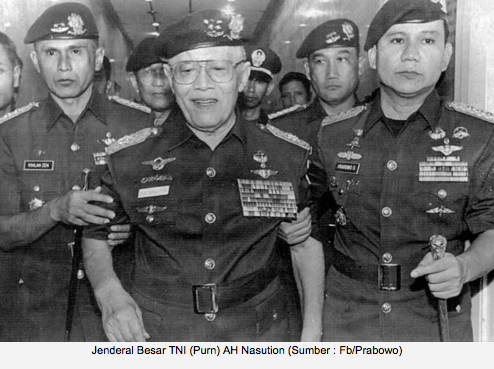Jenderal Besar AH Nasution, Prabowo dan Rivalitas TNI