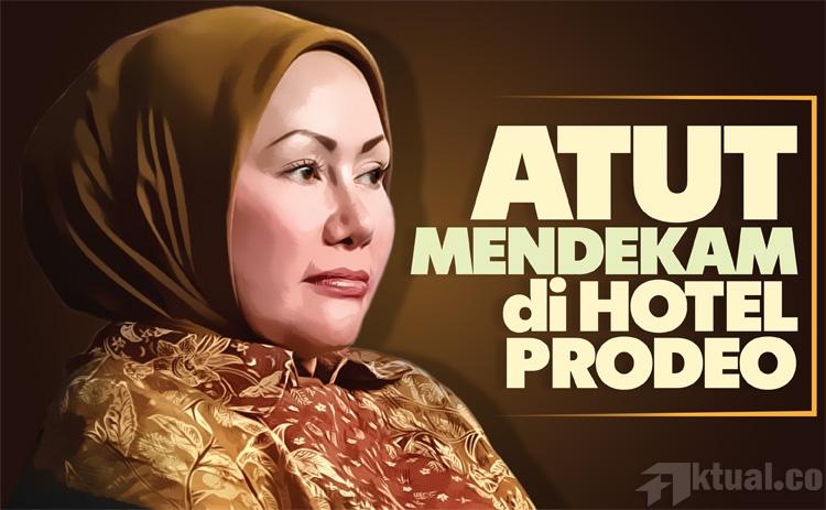 Tugas Baru Sang Ratu Banten, Atut di Penjara Kini Nyapu dan Ngepel