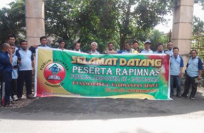 Acara Rapimnas Forum Arimatea se-Indonesia berlangsung di Samarinda
