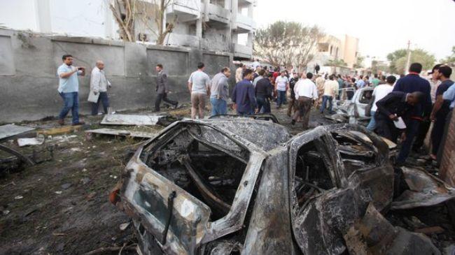 Serangan Bom Ratakan Kantor Polisi di Kota Benghazi Libya