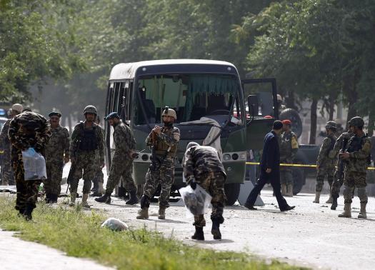 Pembom Jibaku Taliban Serang Bus Angkatan Udara Afghanistan, Tewaskan 8 Tentara