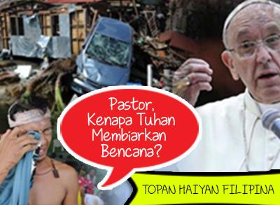 Dahsyatnya Topan Haiyan Membuat Korban Galau Pada Pastor & Tuhan Yesus