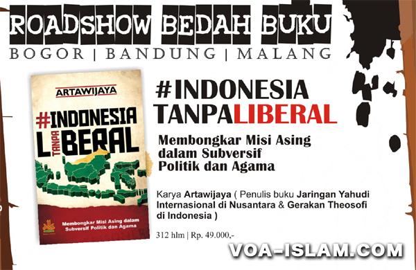 Roadshow Bedah Buku #IndonesiaTanpaLiberal di Tiga Kota Besar