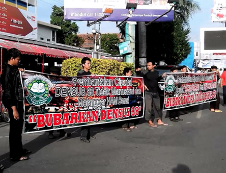 Aksi Solidaritas JAT Semarang Terhadap Pembantaian Ciputat