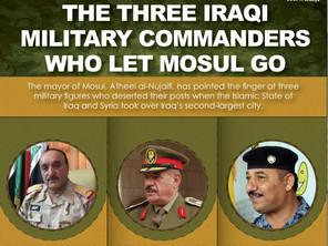 Tiga Jenderal Irak Melarikan Diri Sebelum Mosul Jatuh ke ISIS