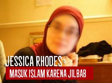 Jessica Rhodes : Hanya Karena  Jilbab Rela Memeluk Islam