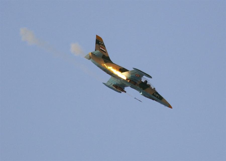 Jet Tempur Suriah Gempur Milisi Syi'ah Shabiha Setelah Pilotnya Membelot