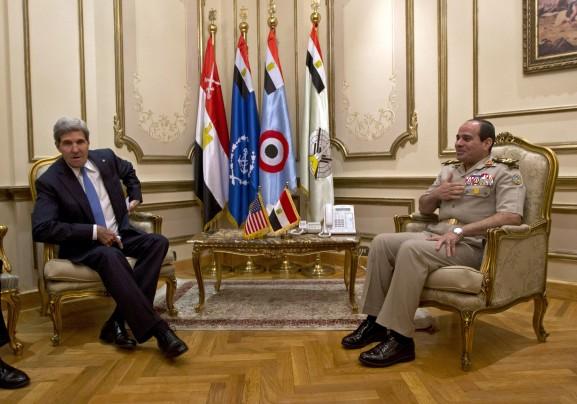 Menlu Amerika Serikat John Kerry Mendukung Rezim Militer Mesir 