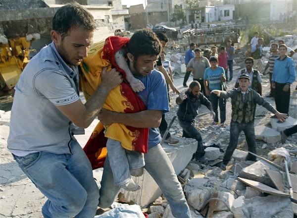 Rezim Suriah Intensifkan Serangan Udara di Idlib dan Damaskus, 70 Orang Tewas