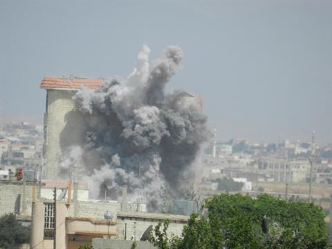 Ledakan Guncang Gudang-gudang Amunisi Militer Suriah di Latakia