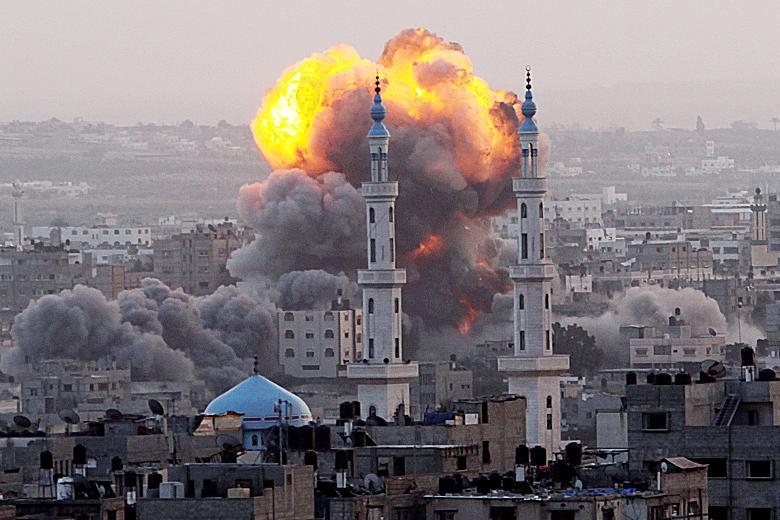 25 Nyawa Palestina Melayang Akibat Bombardir Jet Tempur Israel di Gaza hari Selasa