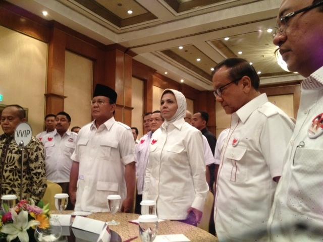 Partai Demokrat dan 115 Anggota Fraksi Demokrat Dukung Prabowo